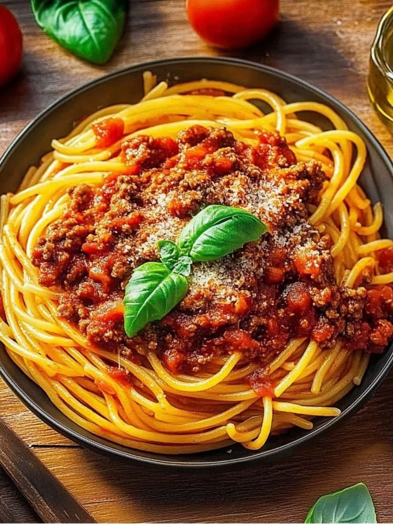 Herzhafte Spaghetti Bolognese (5)